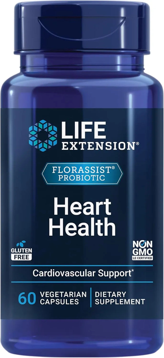 LIFE EXTENSION - Life Extension FLORASSIST Probiotic Heart Health 60 Capsulas - The Red Vitamin MX - Suplementos Alimenticios - {{ shop.shopifyCountryName }}