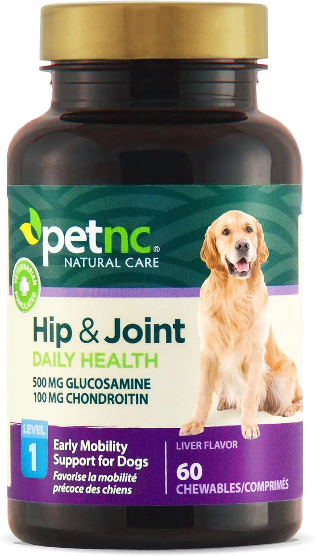 PETNC - Petnc Natural Care Hip and Joint Health Early Mobility Chewables for Dogs 60 Masticables - The Red Vitamin MX - Cuidado De Cadera Y Articulaciones Para Perros - {{ shop.shopifyCountryName }}