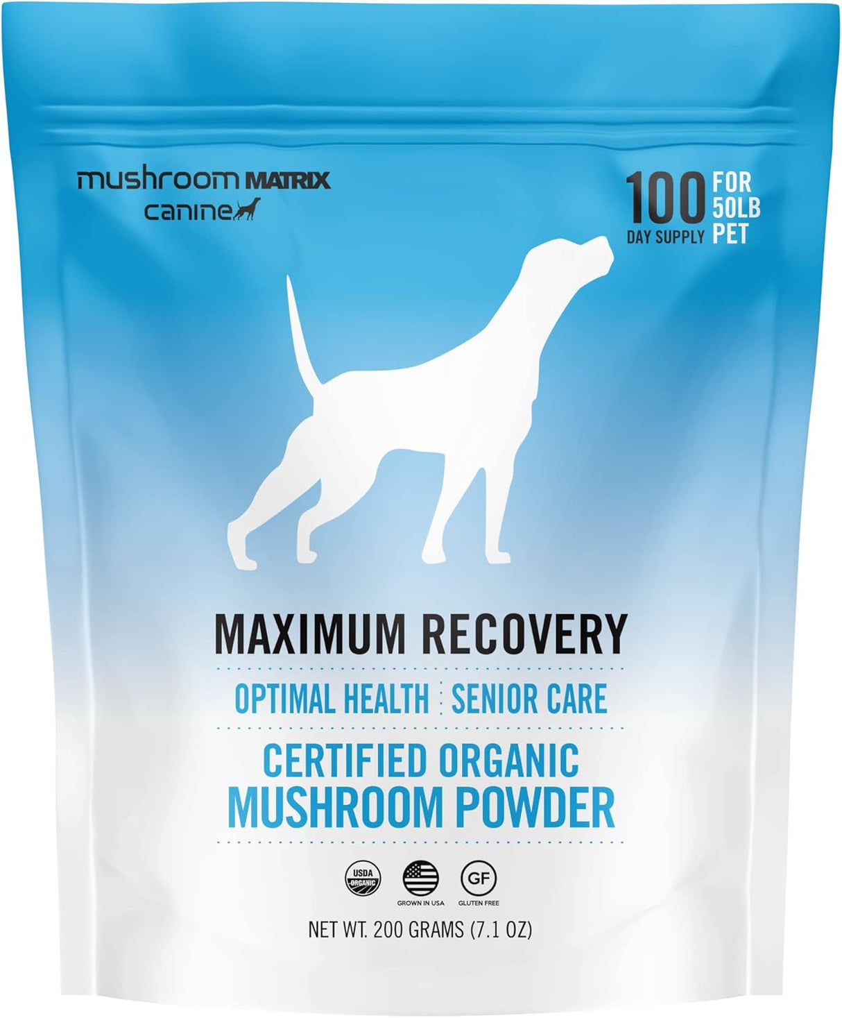OM - Om Mushroom Matrix Pet Maximum Recovery 200Gr. - The Red Vitamin MX - Suplementos Herbales Para Perros - {{ shop.shopifyCountryName }}