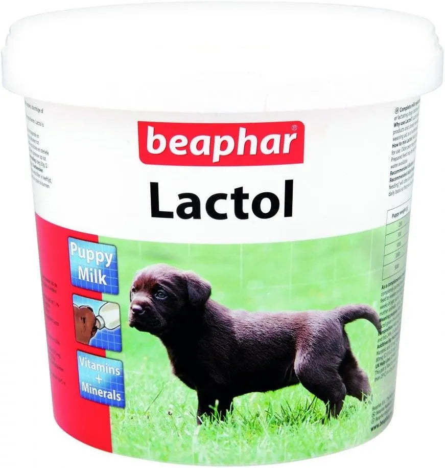 BEAPHAR - Beaphar Lactol Milk Supplement for Puppies 500Gr. - The Red Vitamin MX - Sustitutos De Leche Para Perros - {{ shop.shopifyCountryName }}