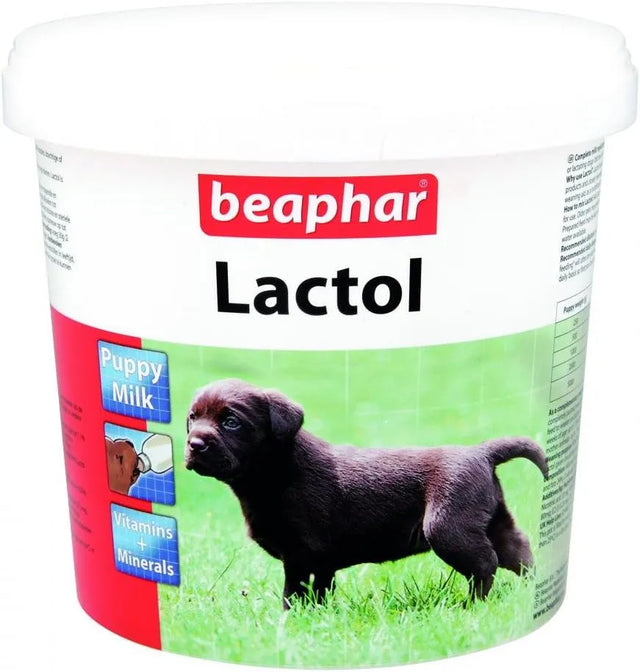 BEAPHAR - Beaphar Lactol Milk Supplement for Puppies 500Gr. - The Red Vitamin MX - Sustitutos De Leche Para Perros - {{ shop.shopifyCountryName }}