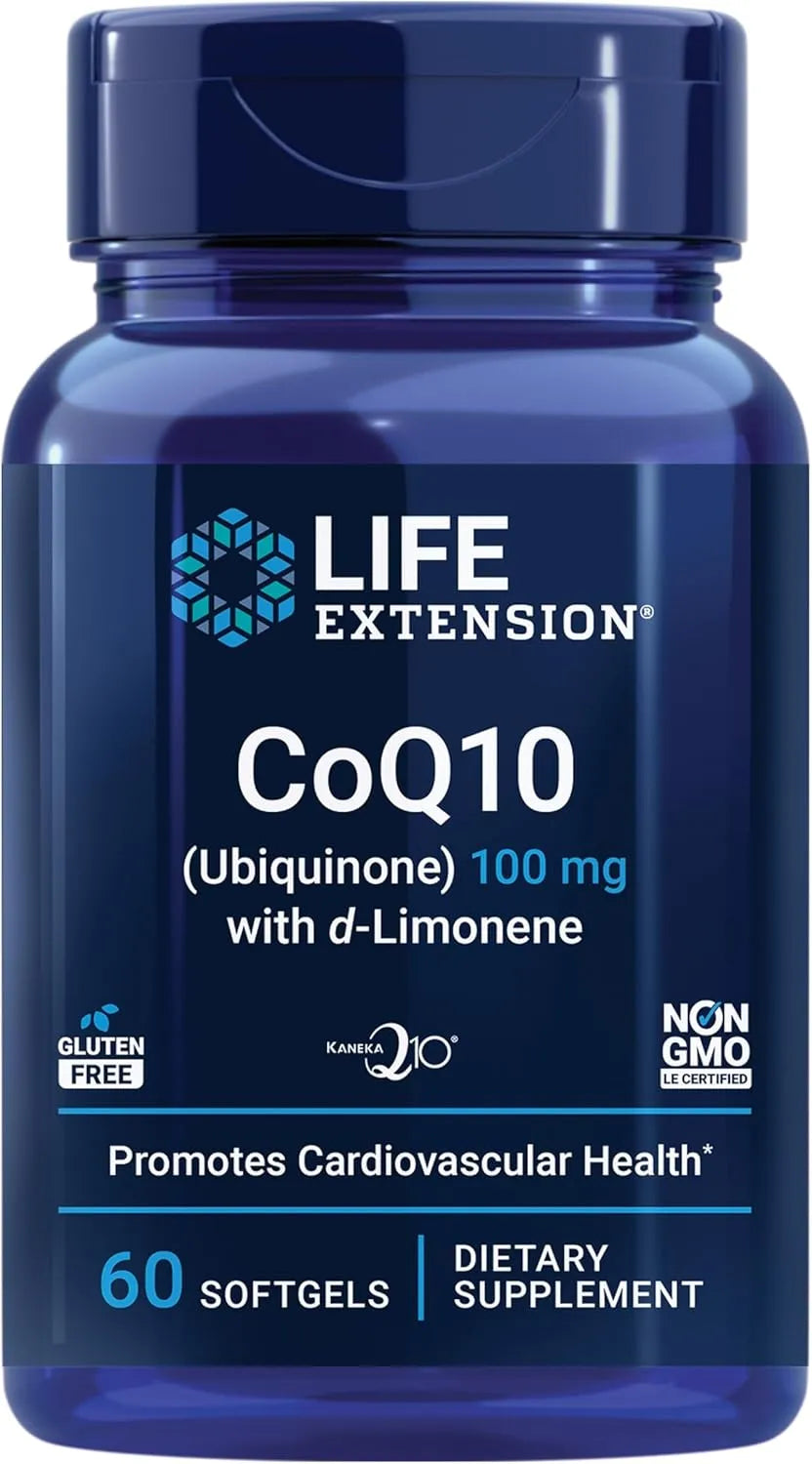 LIFE EXTENSION - Life Extension CoQ10 Ubiquinone with d-Limonene 60 Capsulas Blandas - The Red Vitamin MX - Suplementos Alimenticios - {{ shop.shopifyCountryName }}