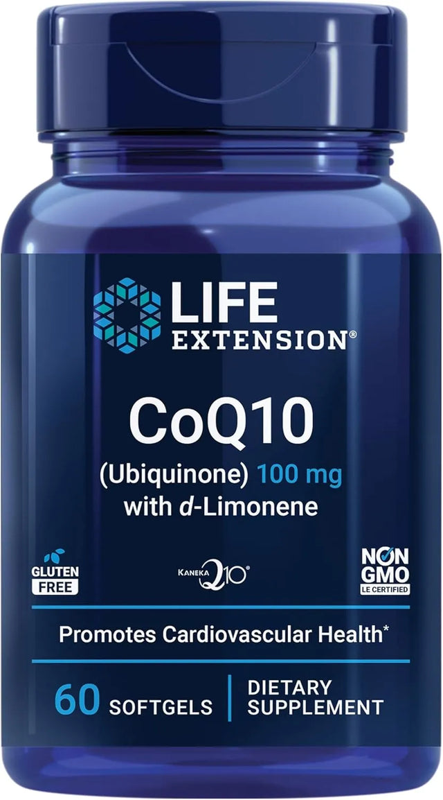 LIFE EXTENSION - Life Extension CoQ10 Ubiquinone with d-Limonene 60 Capsulas Blandas - The Red Vitamin MX - Suplementos Alimenticios - {{ shop.shopifyCountryName }}