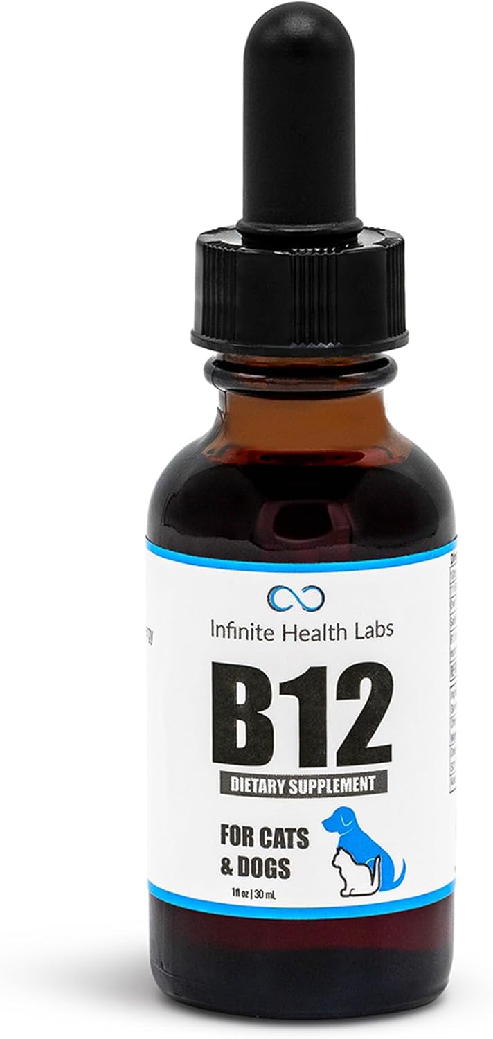 Infinite Health Labs Liquid Vitamin B-12 for Dogs and Cats 1 Fl.Oz.
