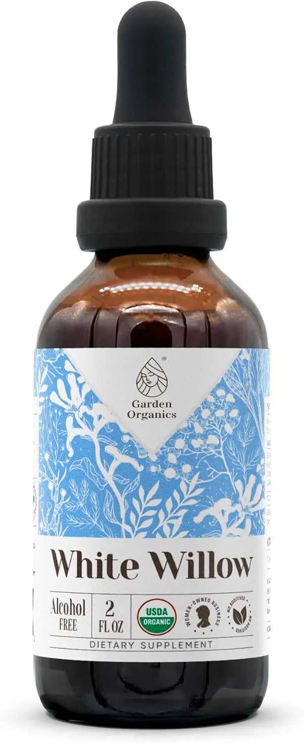 GARDEN ORGANICS - Garden Organics White Willow USDA Organic Alcohol-Free Extract 2 Fl.Oz. - The Red Vitamin MX - Suplementos Alimenticios - {{ shop.shopifyCountryName }}
