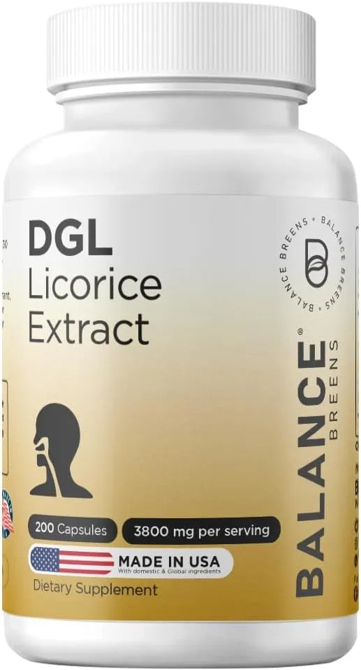 BALANCE BREENS - Balancebreens DGL Deglycyrrhizinated Licorice 3800Mg. 200 Capsulas - The Red Vitamin MX - Suplementos Alimenticios - {{ shop.shopifyCountryName }}
