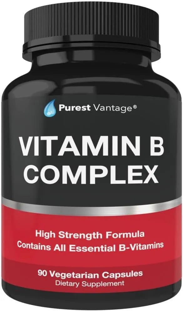 PUREST VANTAGE - Purest Vantage Vitamin B Complex 90 Capsulas - The Red Vitamin MX - Suplementos Alimenticios - {{ shop.shopifyCountryName }}