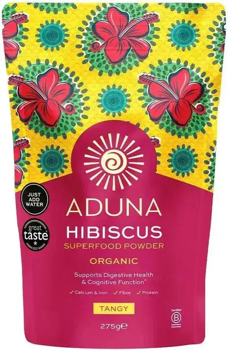 ADUNA - Aduna Organic Hibiscus Flower Powder 275Gr. - The Red Vitamin MX - Suplementos Alimenticios - {{ shop.shopifyCountryName }}