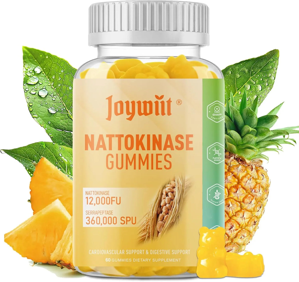 JOYWIIT - Joywiit Nattokinase Gummies 12,000 FU 60 Gomitas - The Red Vitamin MX - Suplementos Alimenticios - {{ shop.shopifyCountryName }}