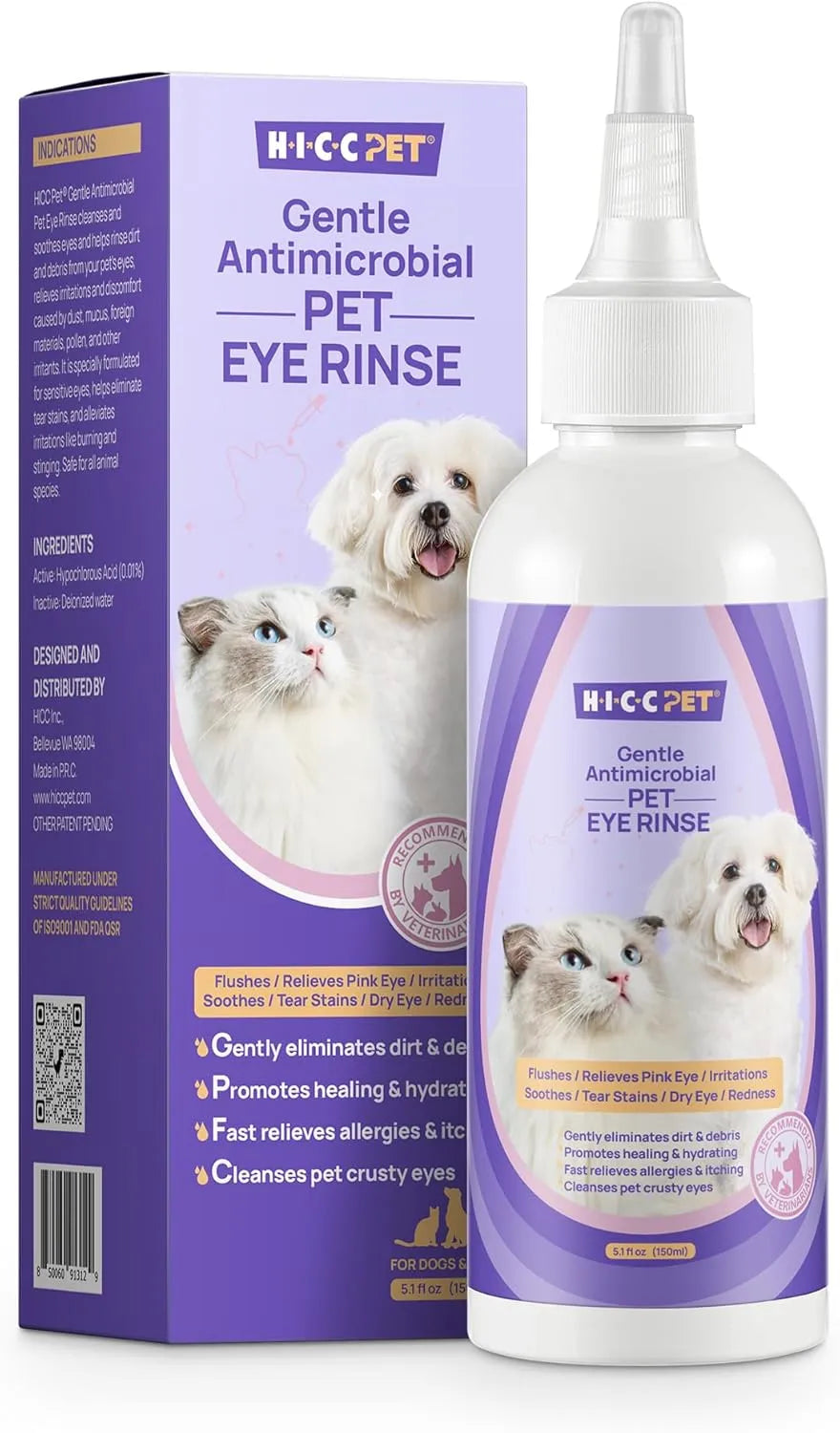 HICC PET - HICC PET Dog Eye Drops 150Ml. - The Red Vitamin MX - Cuidado De Los Ojos De Los Perros - {{ shop.shopifyCountryName }}