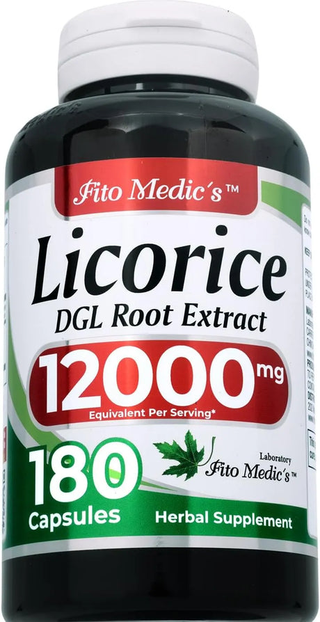 FITO MEDIC´S - FITO MEDIC'S Lab Licorice Root 12,000Mg. 180 Capsulas - The Red Vitamin MX - Suplementos Alimenticios - {{ shop.shopifyCountryName }}
