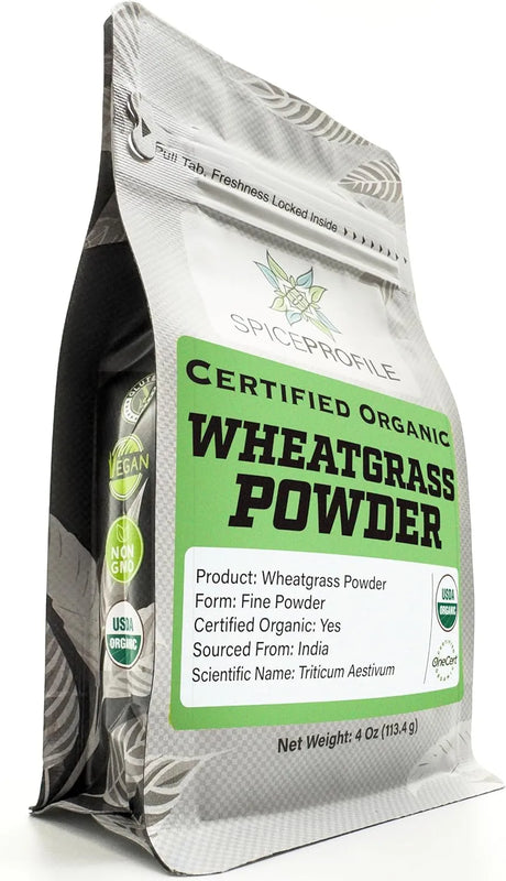 SPICE PROFILE - Spice Profile USDA Certified Organic Wheatgrass Powder 113Gr. - The Red Vitamin MX - Suplementos Alimenticios - {{ shop.shopifyCountryName }}