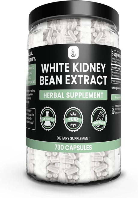 PURE ORIGINAL INGREDIENTS - Pure Original Ingredients White Kidney Bean 730 Capsulas - The Red Vitamin MX - Suplementos Alimenticios - {{ shop.shopifyCountryName }}