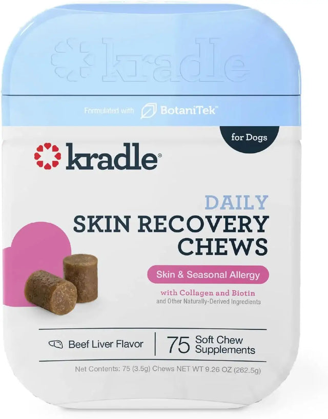 KRADLE - Kradle Skin Recovery Chews for Dogs 75 Masticables - The Red Vitamin MX - Remedios Para La Picazón De Perros - {{ shop.shopifyCountryName }}