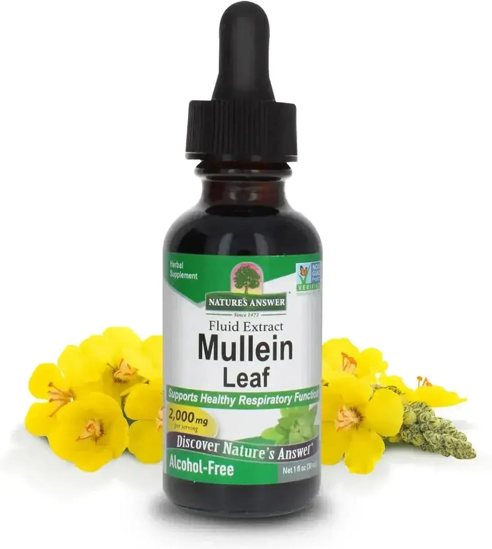 NATURE´S ANSWER - Nature's Answer Mullein Drops for Lungs 1 Fl.Oz. - The Red Vitamin MX - Suplementos Alimenticios - {{ shop.shopifyCountryName }}