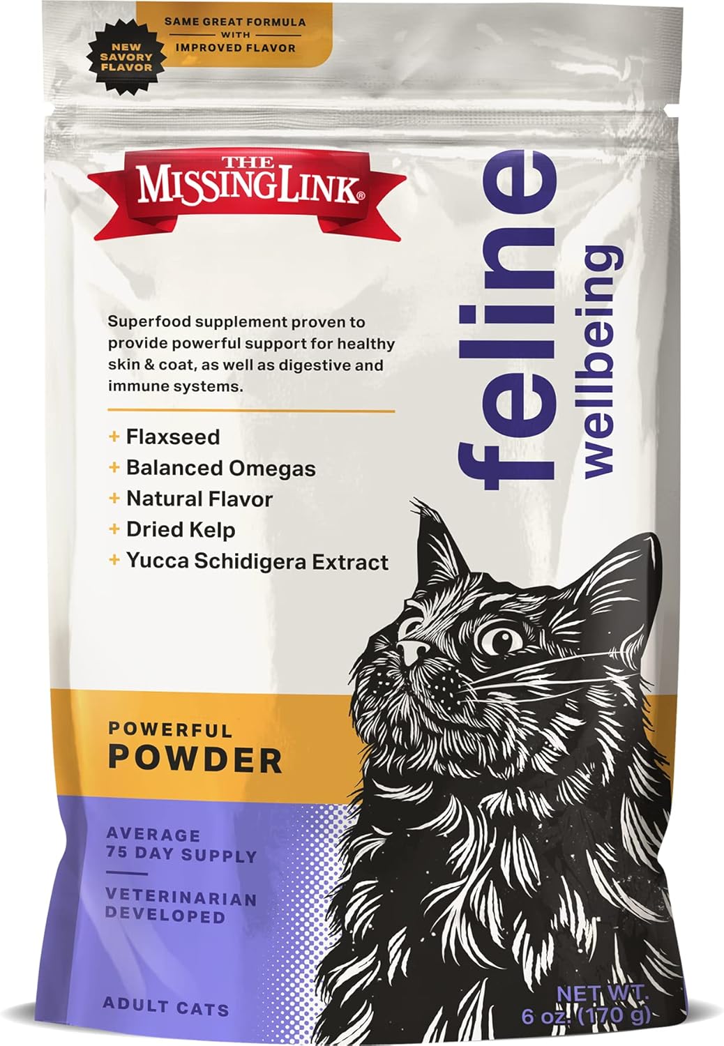 The Missing Link Feline Superfood Supplement Powder 170Gr.