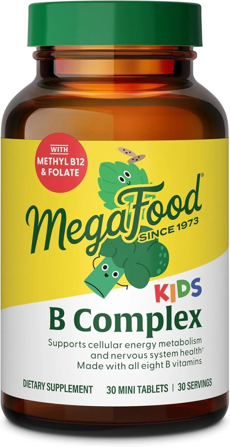 MEGAFOOD - MegaFood Kids B Complex 30 Mini Tabletas - The Red Vitamin MX - Suplementos Alimenticios - {{ shop.shopifyCountryName }}