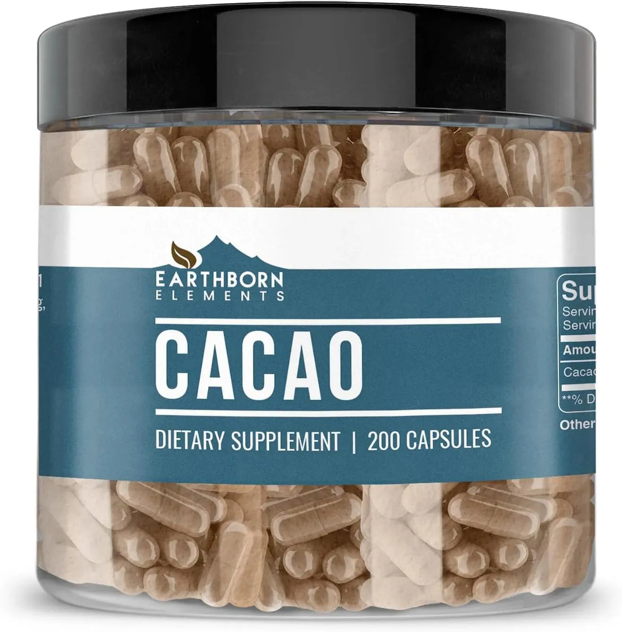 EARTHBORN ELEMENTS - Earthborn Elements Cacao 200 Capsulas - The Red Vitamin MX - Suplementos Alimenticios - {{ shop.shopifyCountryName }}