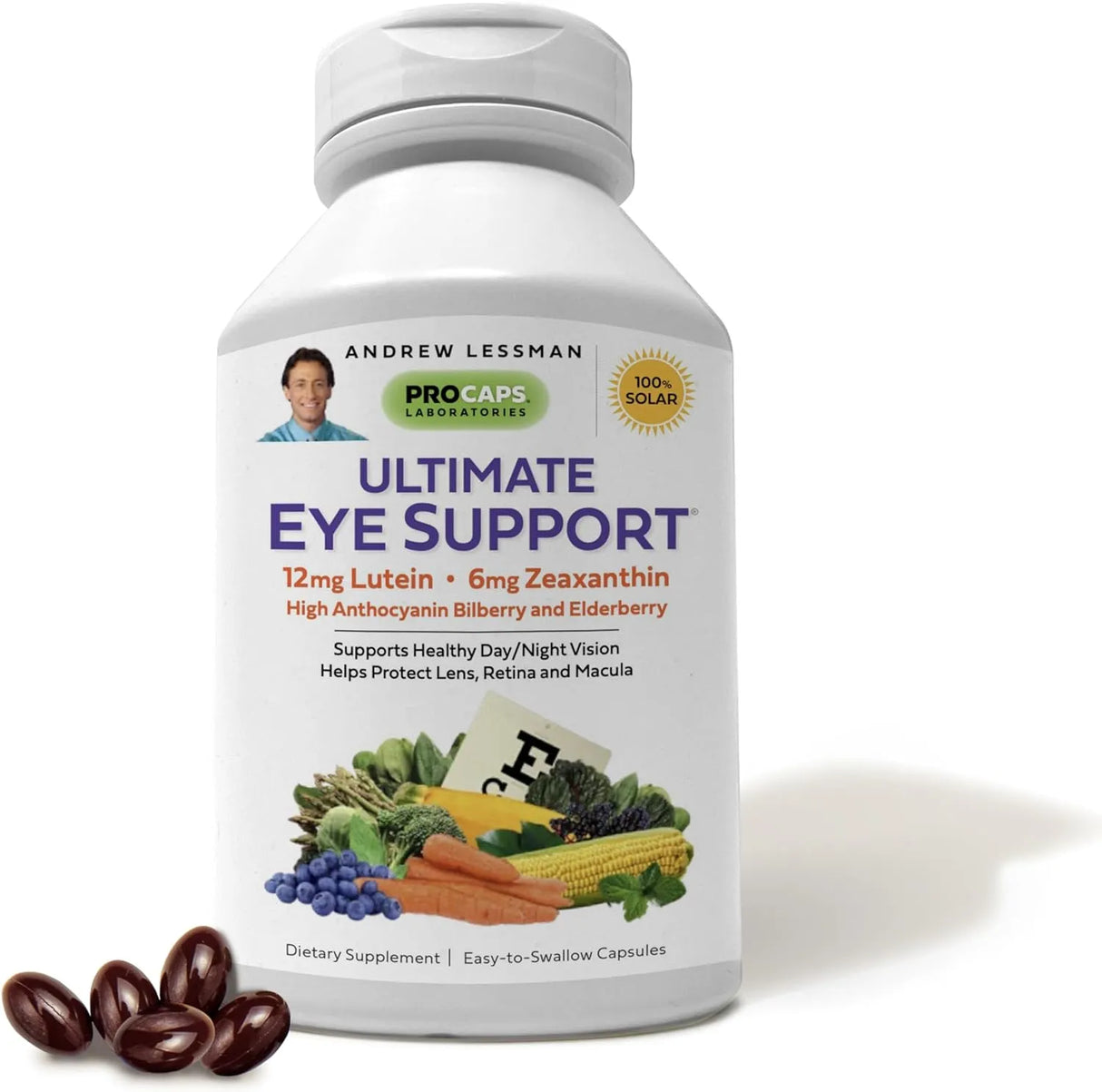 ANDREW LESSMAN - ANDREW LESSMAN Ultimate Eye Support 30 Capsulas Blandas - The Red Vitamin MX - Suplementos Alimenticios - {{ shop.shopifyCountryName }}