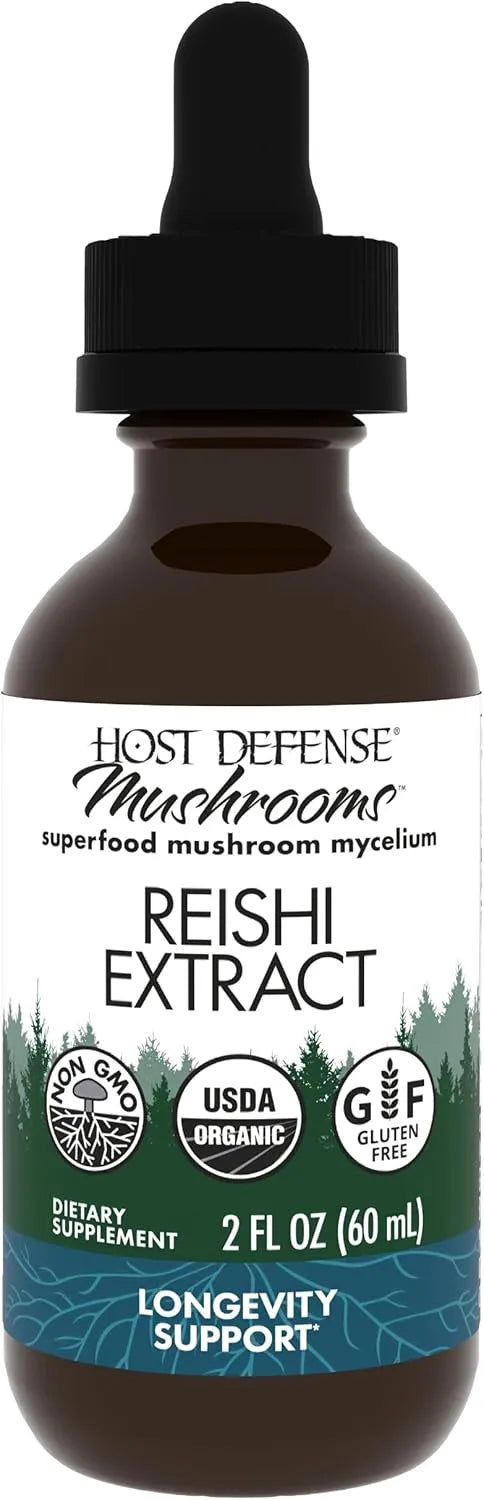 HOST DEFENSE - Host Defense Reishi Extract 2 Fl.Oz. - The Red Vitamin MX - Suplementos Alimenticios - {{ shop.shopifyCountryName }}