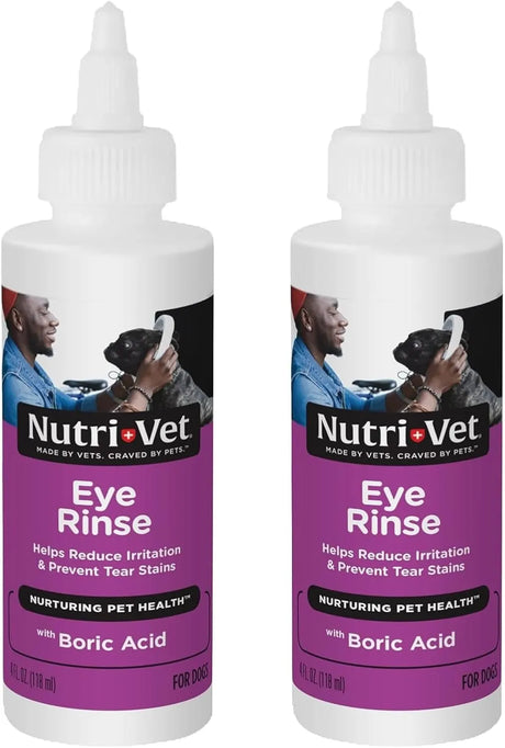 NUTRI-VET - Nutri-Vet Eye Rinse for Dogs 4 Fl.Oz. 2 Pack - The Red Vitamin MX - Cuidado De Los Ojos De Los Perros - {{ shop.shopifyCountryName }}