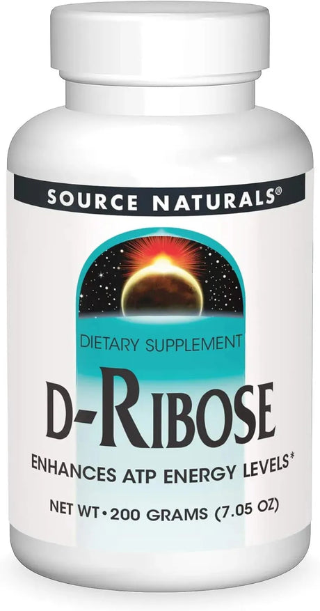 SOURCE NATURALS - Source Naturals D-Ribose Powder 200Gr. - The Red Vitamin MX - Suplementos Alimenticios - {{ shop.shopifyCountryName }}