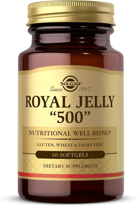 SOLGAR - Solgar Royal Jelly 500 60 Capsulas Blandas - The Red Vitamin MX - Suplementos Alimenticios - {{ shop.shopifyCountryName }}
