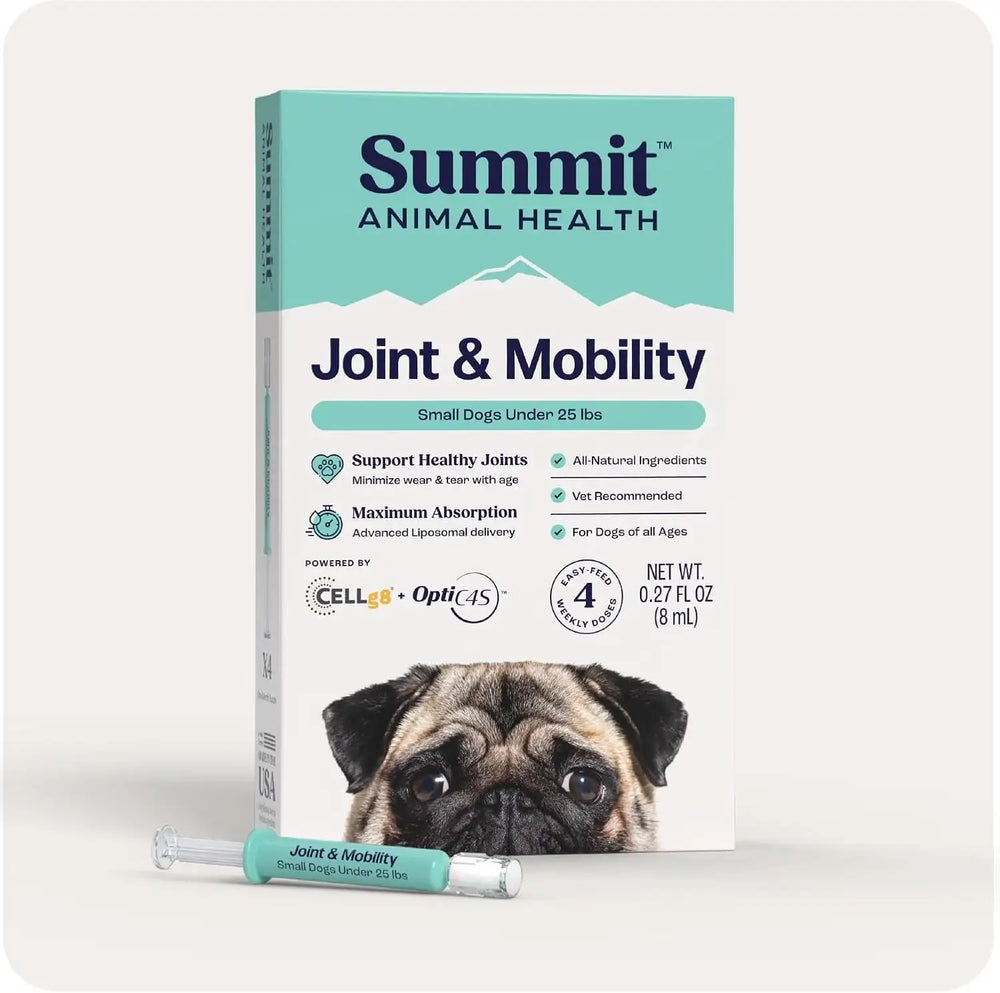 SUMMIT - Summit Canine Joint and Mobility Supplement for Small Dogs 8Ml. - The Red Vitamin MX - Cuidado De Cadera Y Articulaciones Para Perros - {{ shop.shopifyCountryName }}