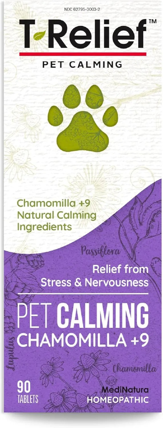 T-RELIEF - T-Relief Pet Calming for Dog & Cat Natural Comfort Remedy 90 Tabletas - The Red Vitamin MX - Relajantes Para Perros - {{ shop.shopifyCountryName }}