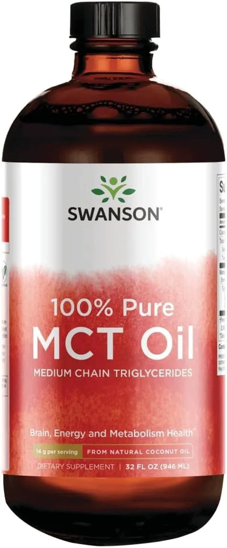 SWANSON - Swanson 100% Pure Mct Oil 946Ml. - The Red Vitamin MX - Suplementos Alimenticios - {{ shop.shopifyCountryName }}