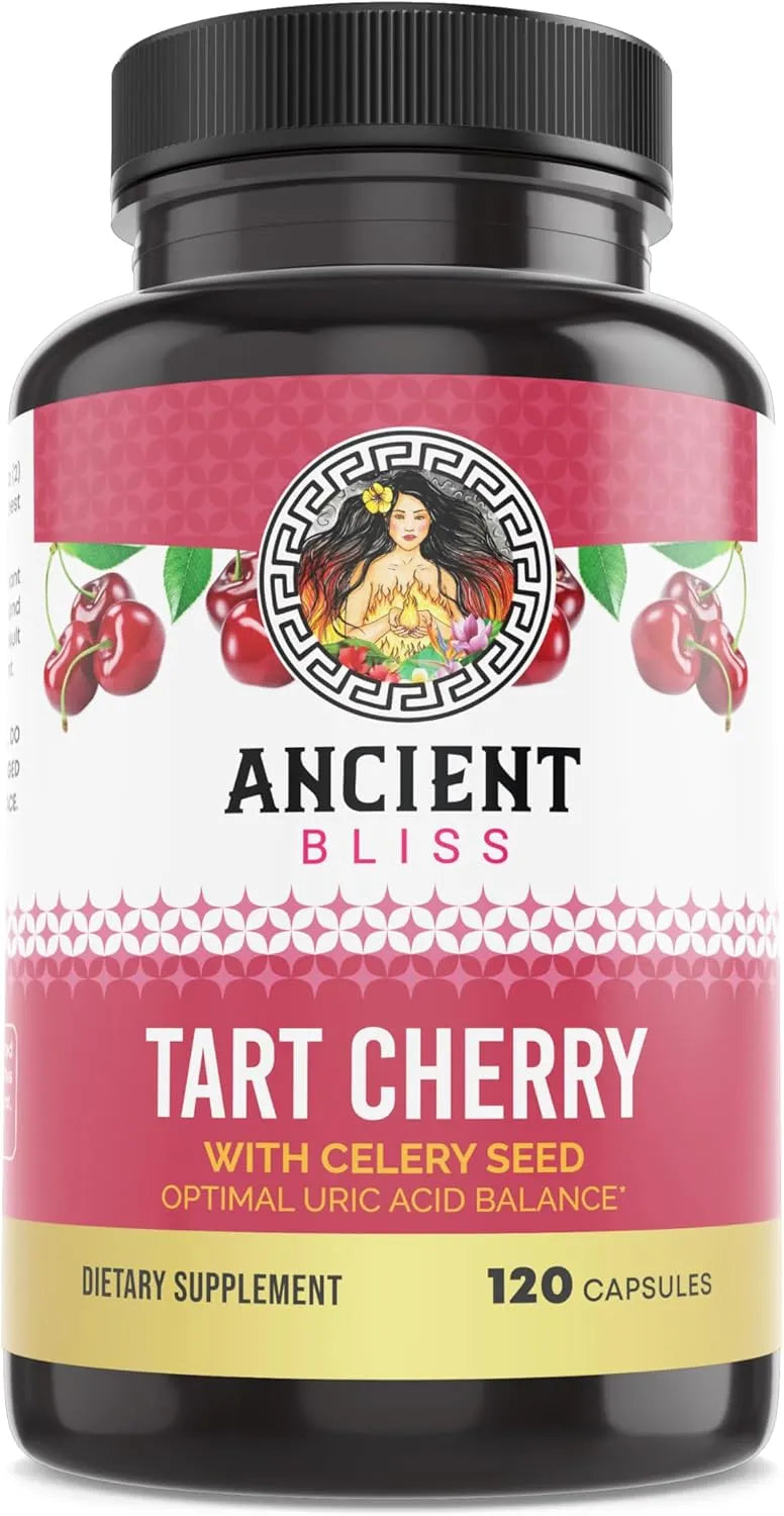ANCIENT BLISS - Ancient Bliss Tart Cherry 120 Capsulas - The Red Vitamin MX - Suplementos Alimenticios - {{ shop.shopifyCountryName }}