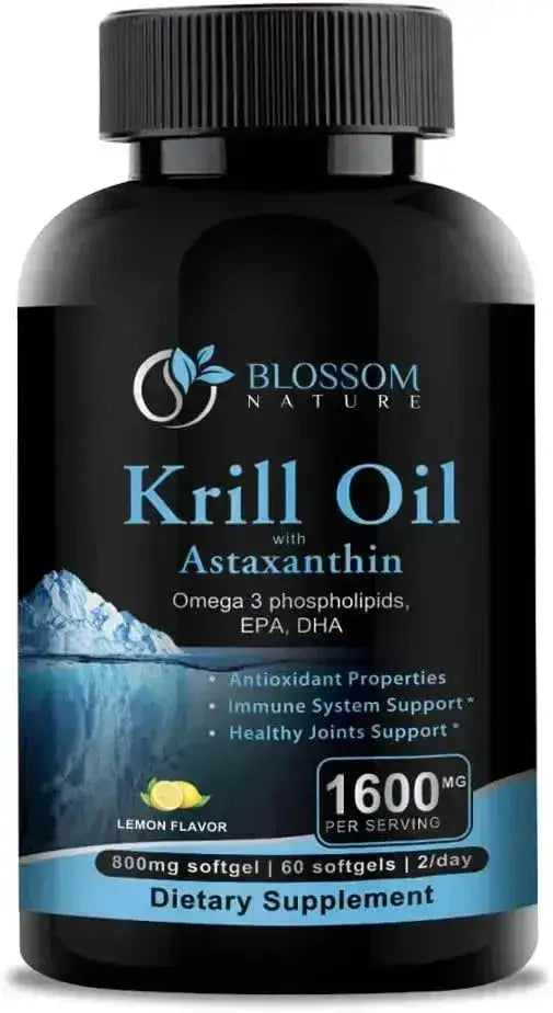 BLOOM NUTRITION - Blossom Nature Antarctic Krill Oil 1600Mg. 60 Capsulas Blandas - The Red Vitamin MX - Suplementos Alimenticios - {{ shop.shopifyCountryName }}