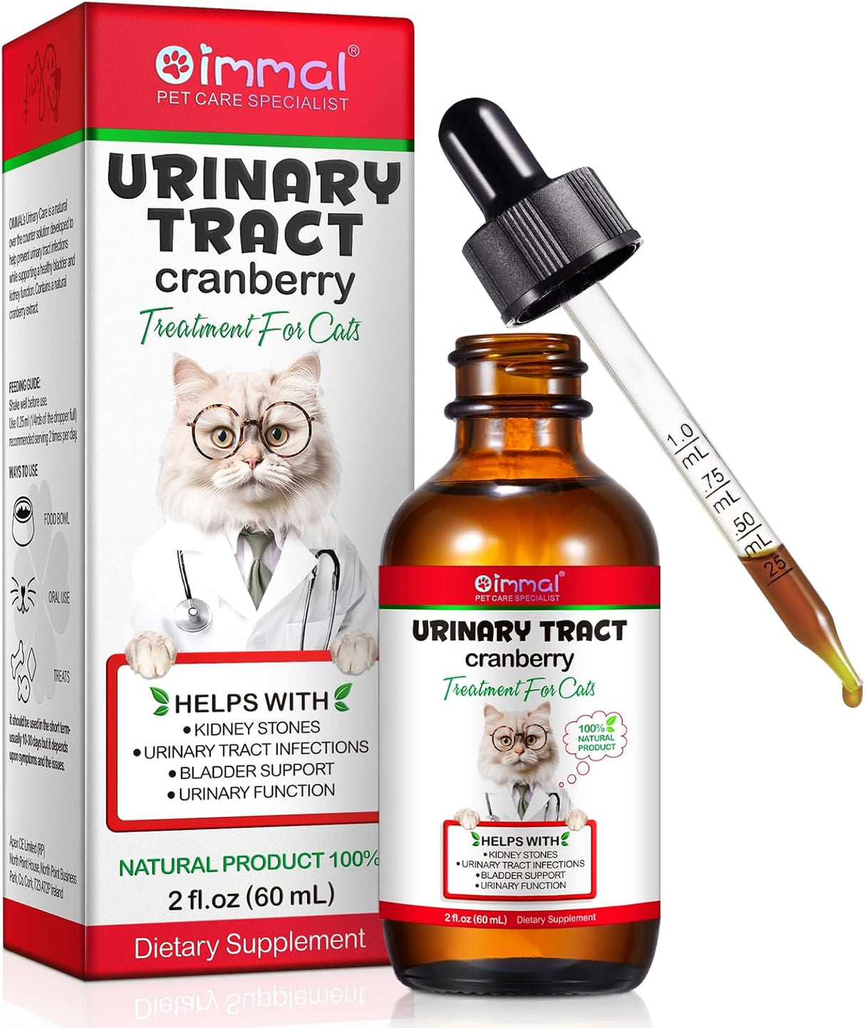 Oimmal Urinary Tract for Cats 60Ml.