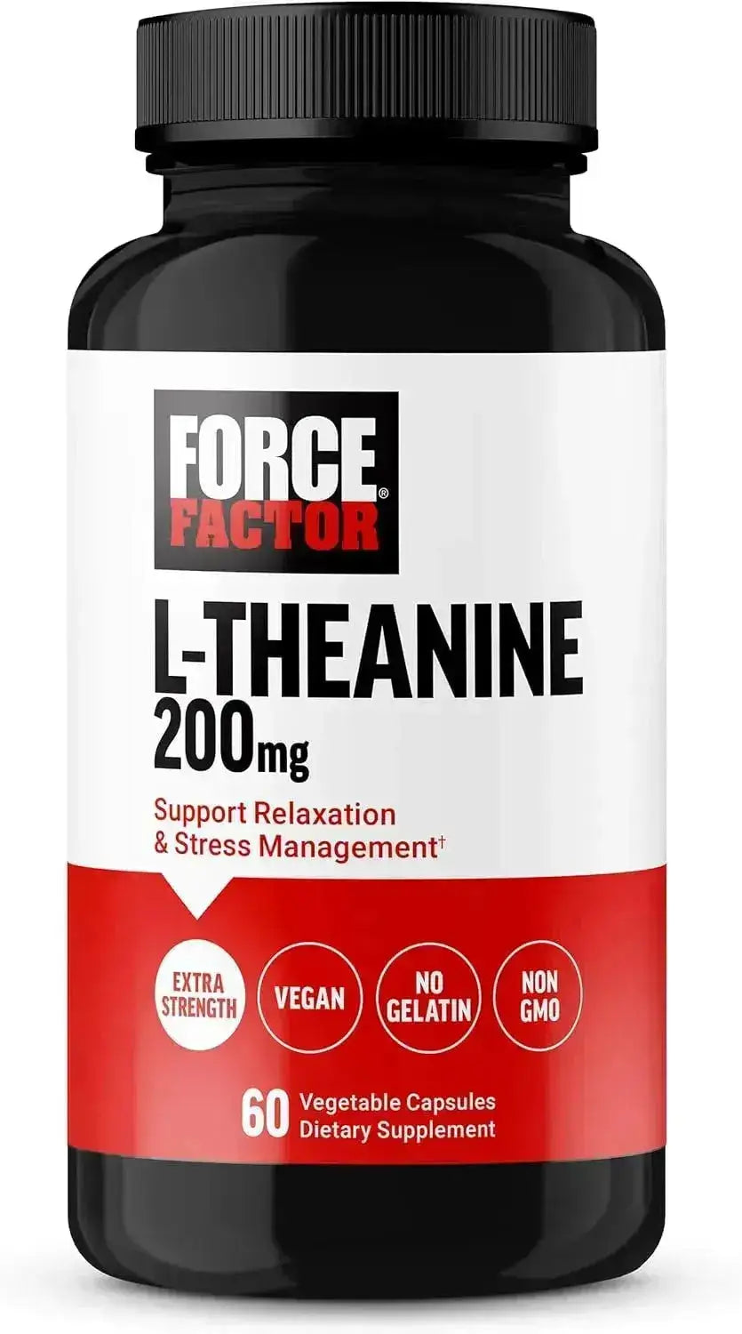 FORCE FACTOR - Force Factor L Theanine 200Mg. 60 Capsulas - The Red Vitamin MX - Suplementos Alimenticios - {{ shop.shopifyCountryName }}