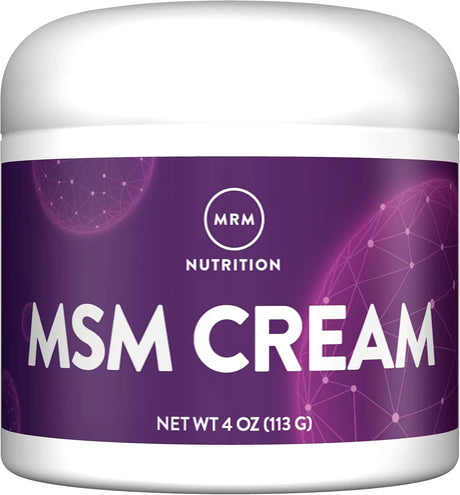 MRM - MRM MSM Cream 4 Oz. - The Red Vitamin MX - Suplementos Alimenticios - {{ shop.shopifyCountryName }}