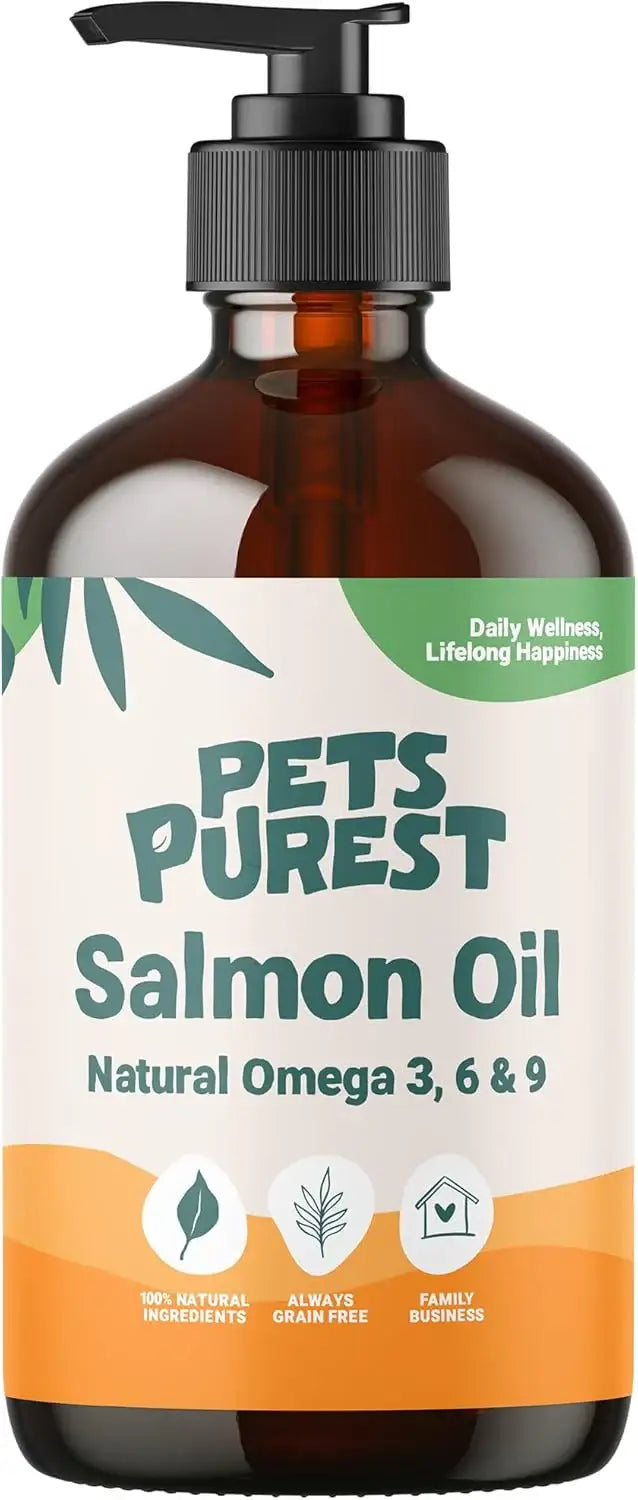 PETS PUREST - Pets Purest Salmon Oil for Dogs & Cats 8 Fl.Oz. - The Red Vitamin MX - Aceite De Pescado Para Perros - {{ shop.shopifyCountryName }}
