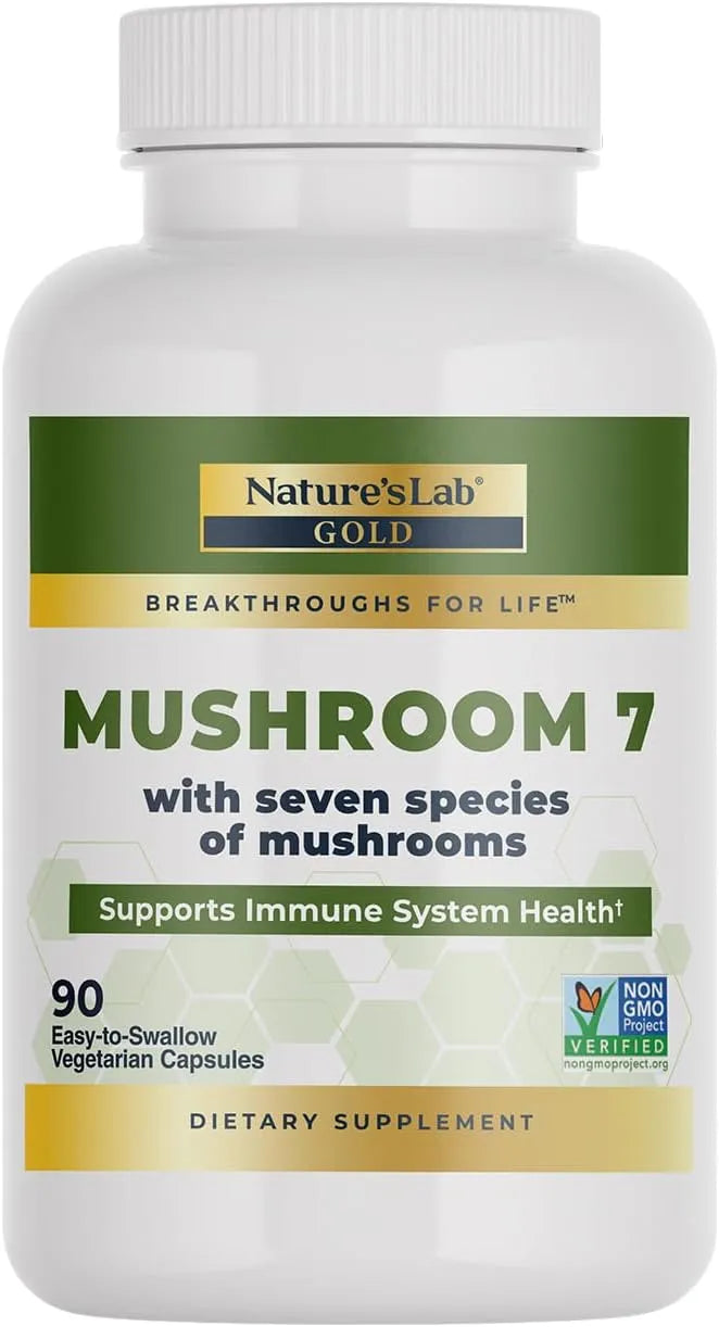 NATURES LAB - Nature's Lab Mushroom 7 Organic Blend 90 Capsulas - The Red Vitamin MX - Suplementos Alimenticios - {{ shop.shopifyCountryName }}