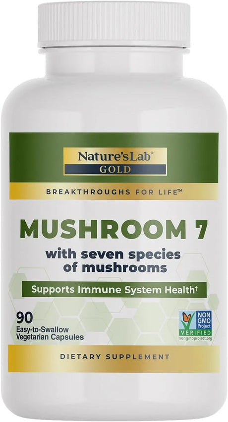 NATURES LAB - Nature's Lab Mushroom 7 Organic Blend 90 Capsulas - The Red Vitamin MX - Suplementos Alimenticios - {{ shop.shopifyCountryName }}