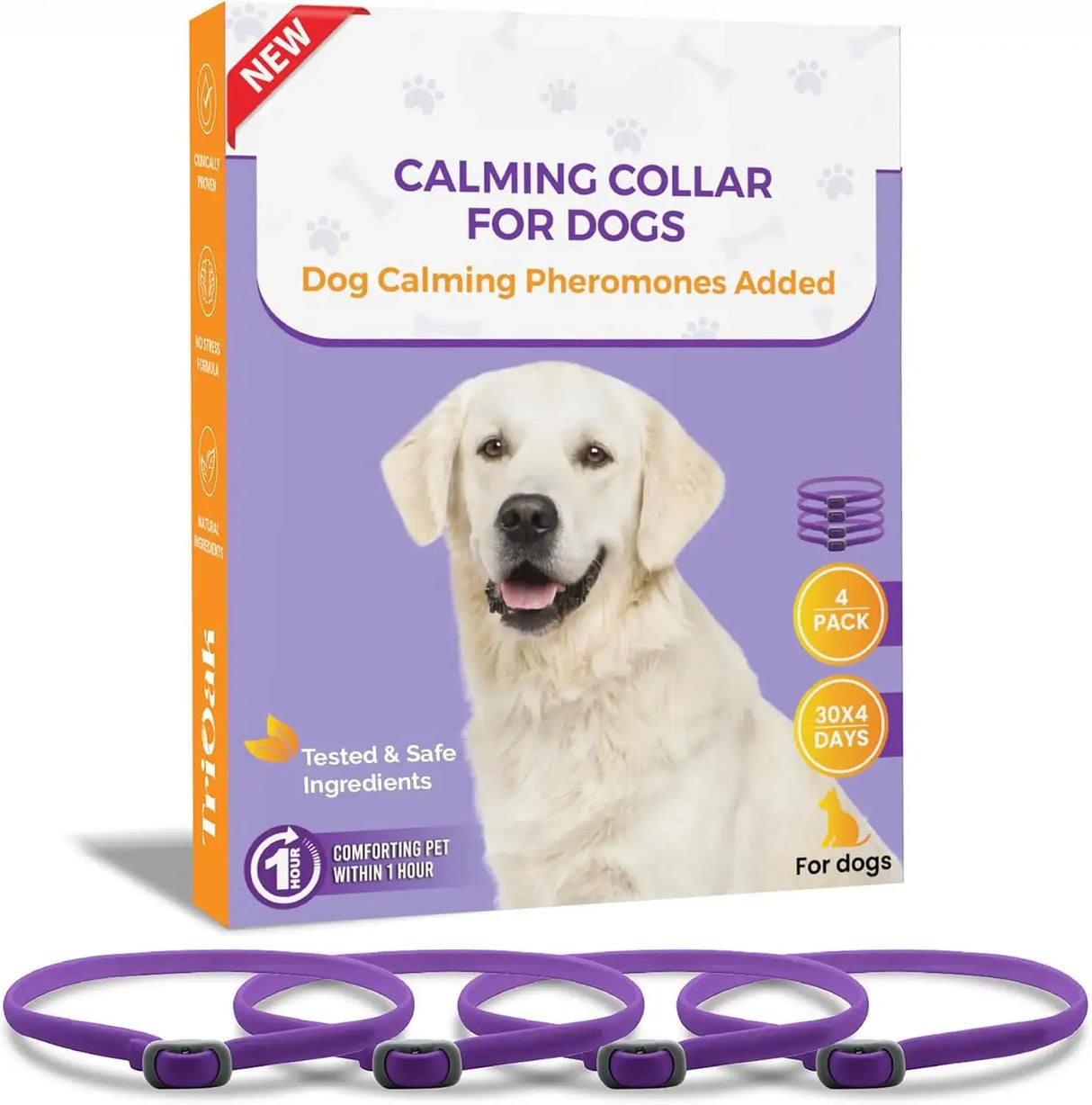 TOPSUN - TopSum Calming Collar for Dogs: Pheromone-Infused 4 Pack - The Red Vitamin MX - Relajantes Para Perros - {{ shop.shopifyCountryName }}