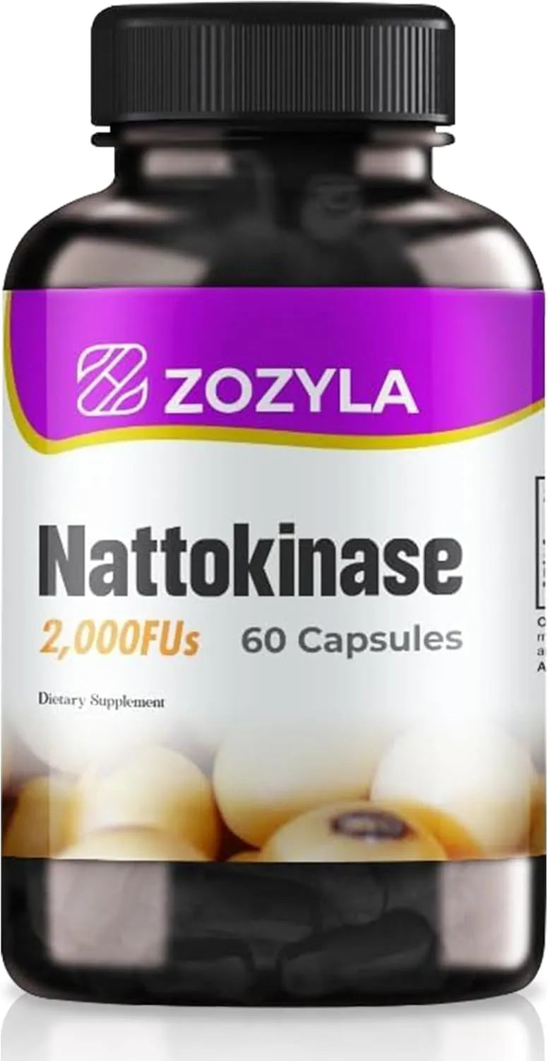 ZOZYLA - ZOZYLA Nattokinase 2,000 FU 60 Capsulas - The Red Vitamin MX - Suplementos Alimenticios - {{ shop.shopifyCountryName }}