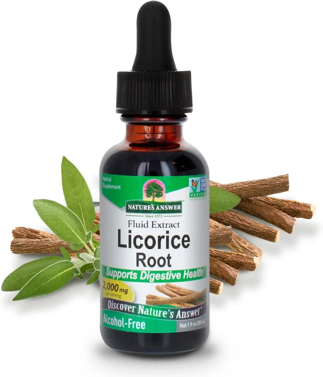 NATURE´S ANSWER - Nature's Answer Licorice Root 2 Fl.Oz. - The Red Vitamin MX - Suplementos Alimenticios - {{ shop.shopifyCountryName }}
