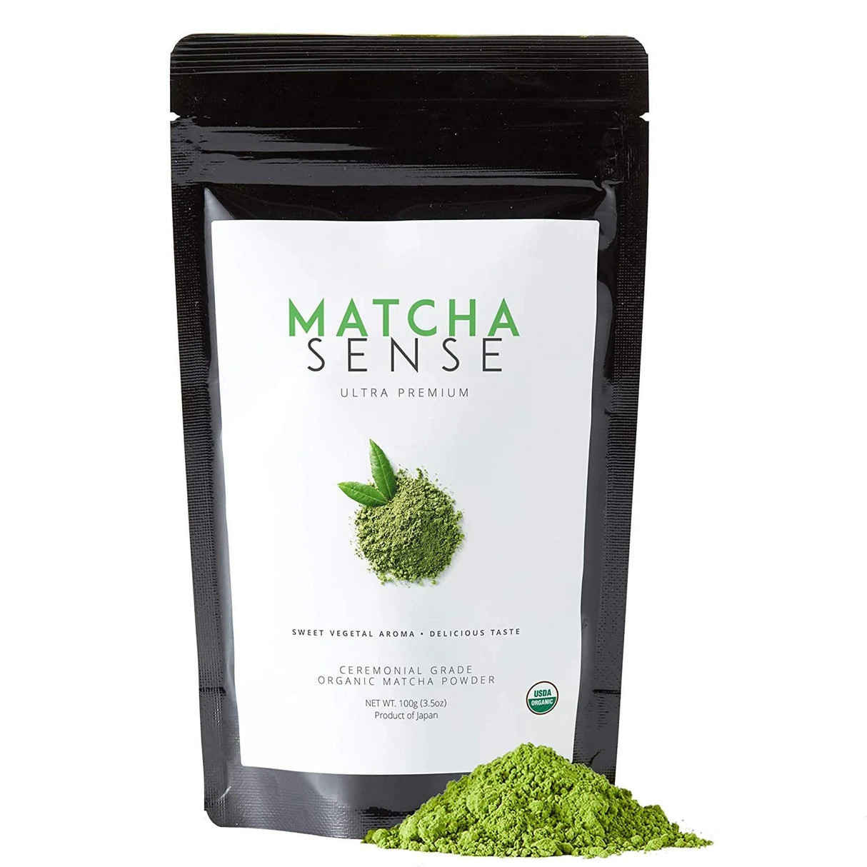 MATCHA SENSE - Matcha Sense Organic Matcha Green Tea Powder Ceremonial Grade 100Gr. - The Red Vitamin MX - Suplementos Alimenticios - {{ shop.shopifyCountryName }}