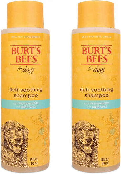 BURT'S BEES - Burt's Bees for Pets Itch Soothing Shampoo with Honeysuckle 16 Fl.Oz. 2 Pack - The Red Vitamin MX - Remedios Para La Picazón De Perros - {{ shop.shopifyCountryName }}