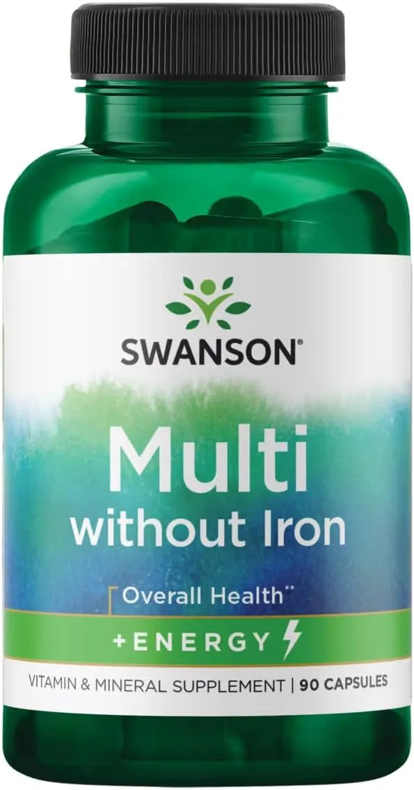 SWANSON - Swanson Active One Multivitamin Without Iron 90 Capsulas - The Red Vitamin MX - Suplementos Alimenticios - {{ shop.shopifyCountryName }}