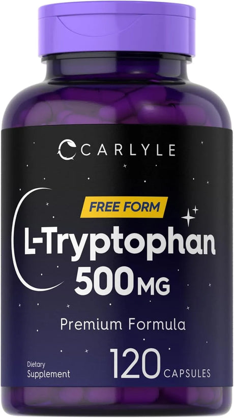 CARLYLE - Carlyle L-Tryptophan 500Mg. 120 Capsulas - The Red Vitamin MX - Suplementos Alimenticios - {{ shop.shopifyCountryName }}