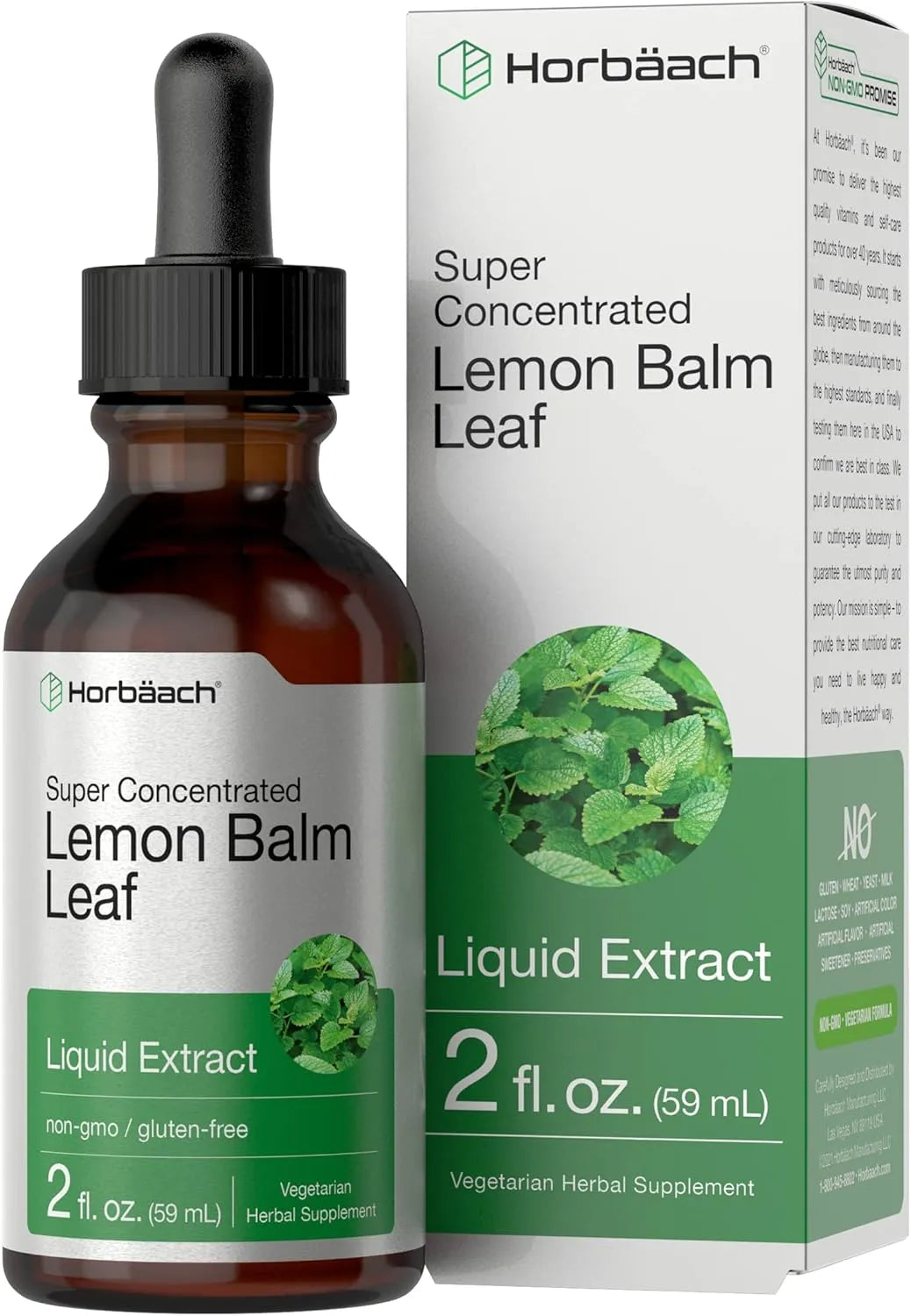 HORBAACH - Horbaach Lemon Balm Tincture 2 Fl.Oz. - The Red Vitamin MX - Suplementos Alimenticios - {{ shop.shopifyCountryName }}