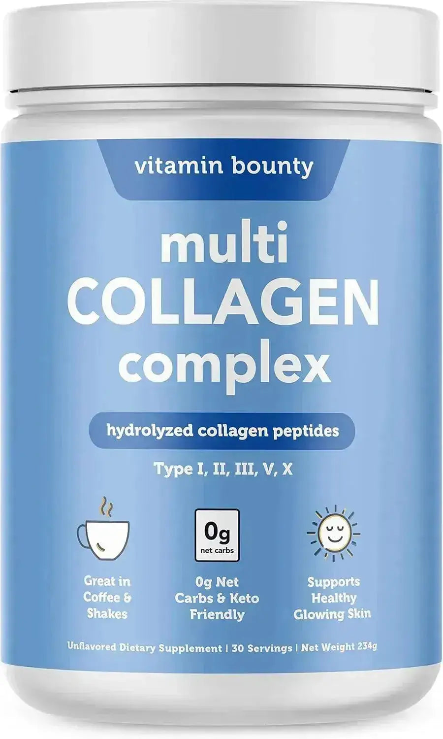 VITAMIN BOUNTY - Vitamin Bounty Multi Collagen Complex 234Gr. - The Red Vitamin MX - Suplementos Alimenticios - {{ shop.shopifyCountryName }}