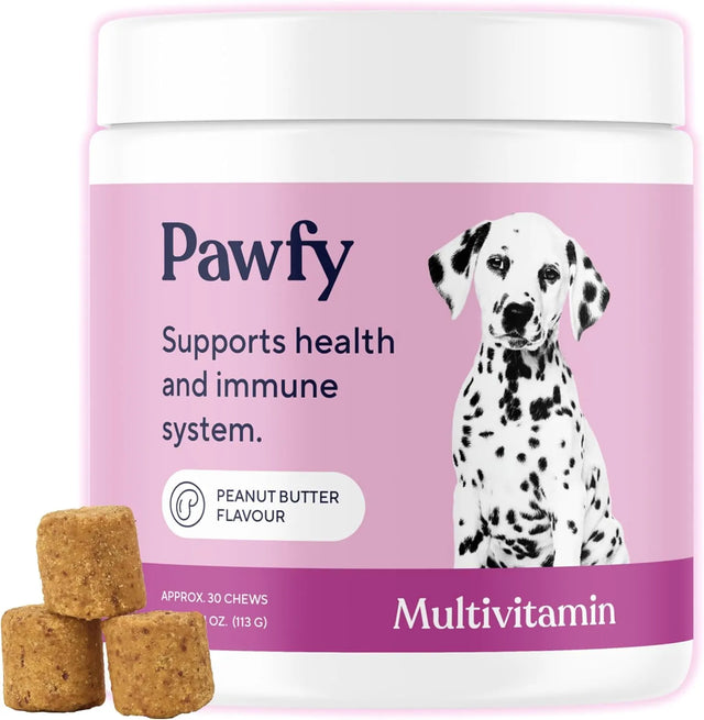 PAWFY - Pawfy Dog Multivitamins 15 in 1 Supports Overall Wellness 30 Masticables - The Red Vitamin MX - Multivitamínicos Para Perros - {{ shop.shopifyCountryName }}