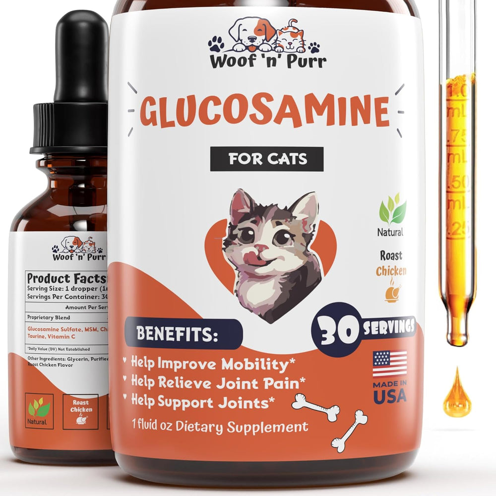 Woof 'n' Purr Glucosamine for Cats 1 Fl.Oz.