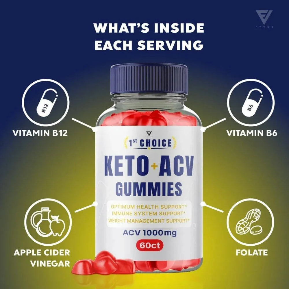 1ST CHOICE - 1st Choice Keto ACV Gummies Weight Loss 60 Gomitas - The Red Vitamin MX - Suplementos Alimenticios - {{ shop.shopifyCountryName }}